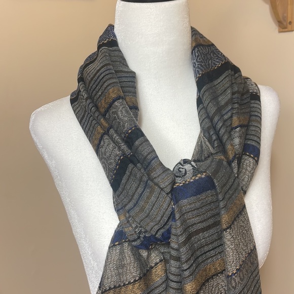 Simply Novelle Women’s Scarf, Color; diff. greys, black, blue’s, diff. brown’s - Picture 3 of 16